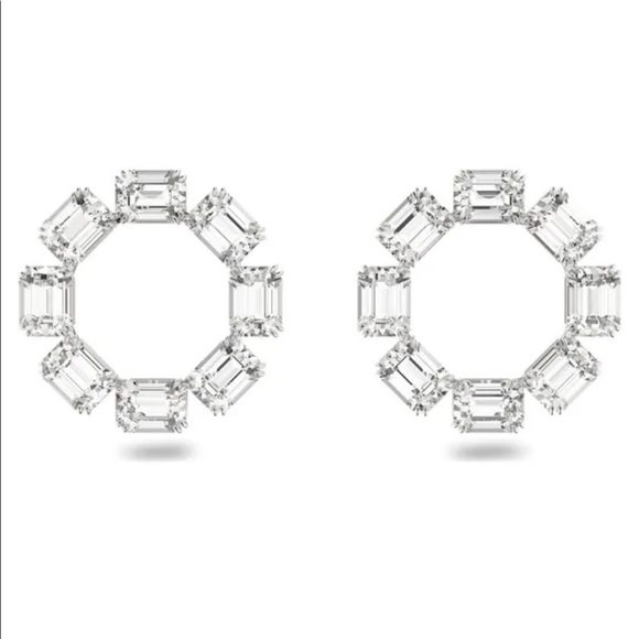 Swarovski Millenia Loop Earrings - Picture 1 of 5